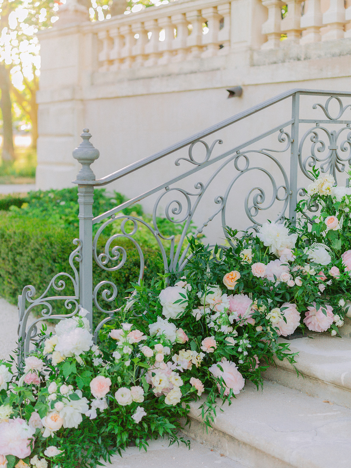 floral for the stairs